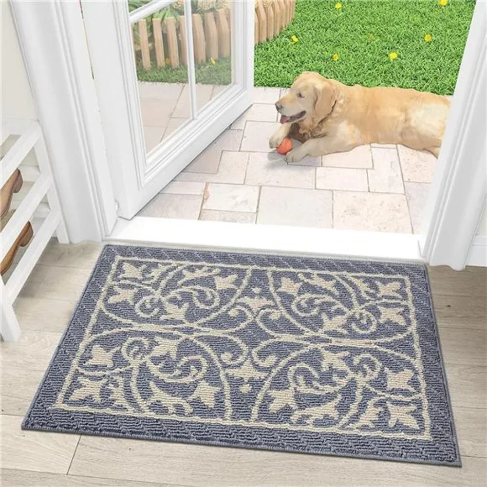 Door Mat Indoor Rugs for Front Entrance Rug Entry Non Slip Washable,19.5